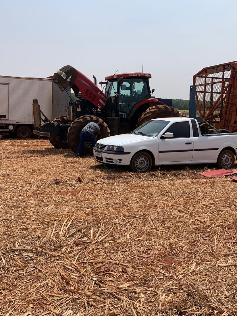Atendimento no campo — equipe DM